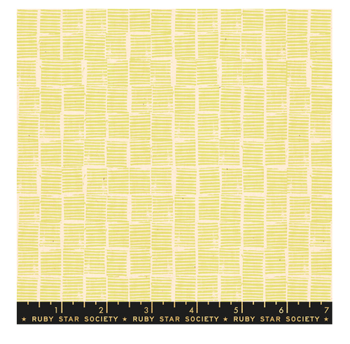 Heirloom - Stripe Stamp in Yellow