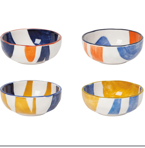Canvas Pinch Bowls - Set of 4