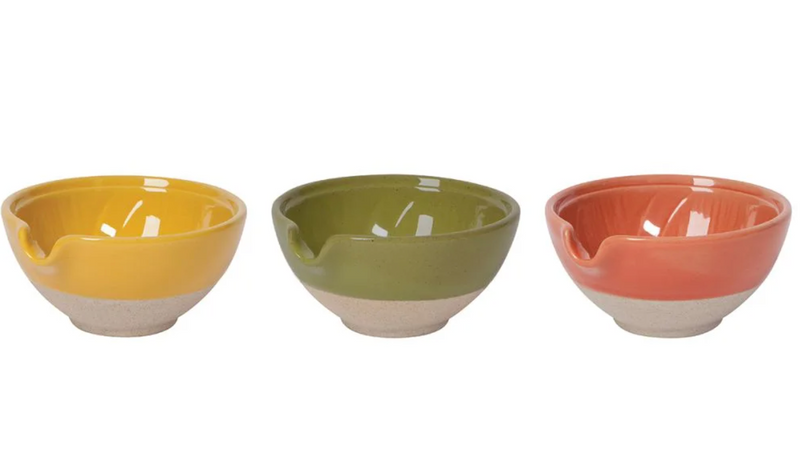Danica Heirloom Mini Spout Bowls (Set of 3) | Solar