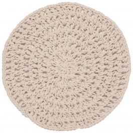 Knotted Placemat in Natural - Large