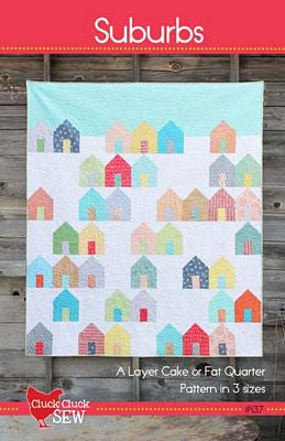 Suburbs Quilt - Printed Pattern