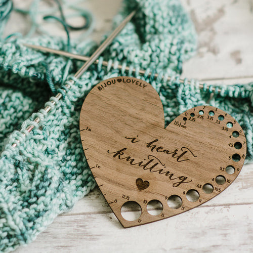 Knitting Gauge - I Heart Knitting
