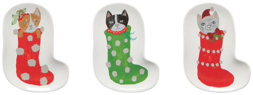 Meowy Christmas Dishes